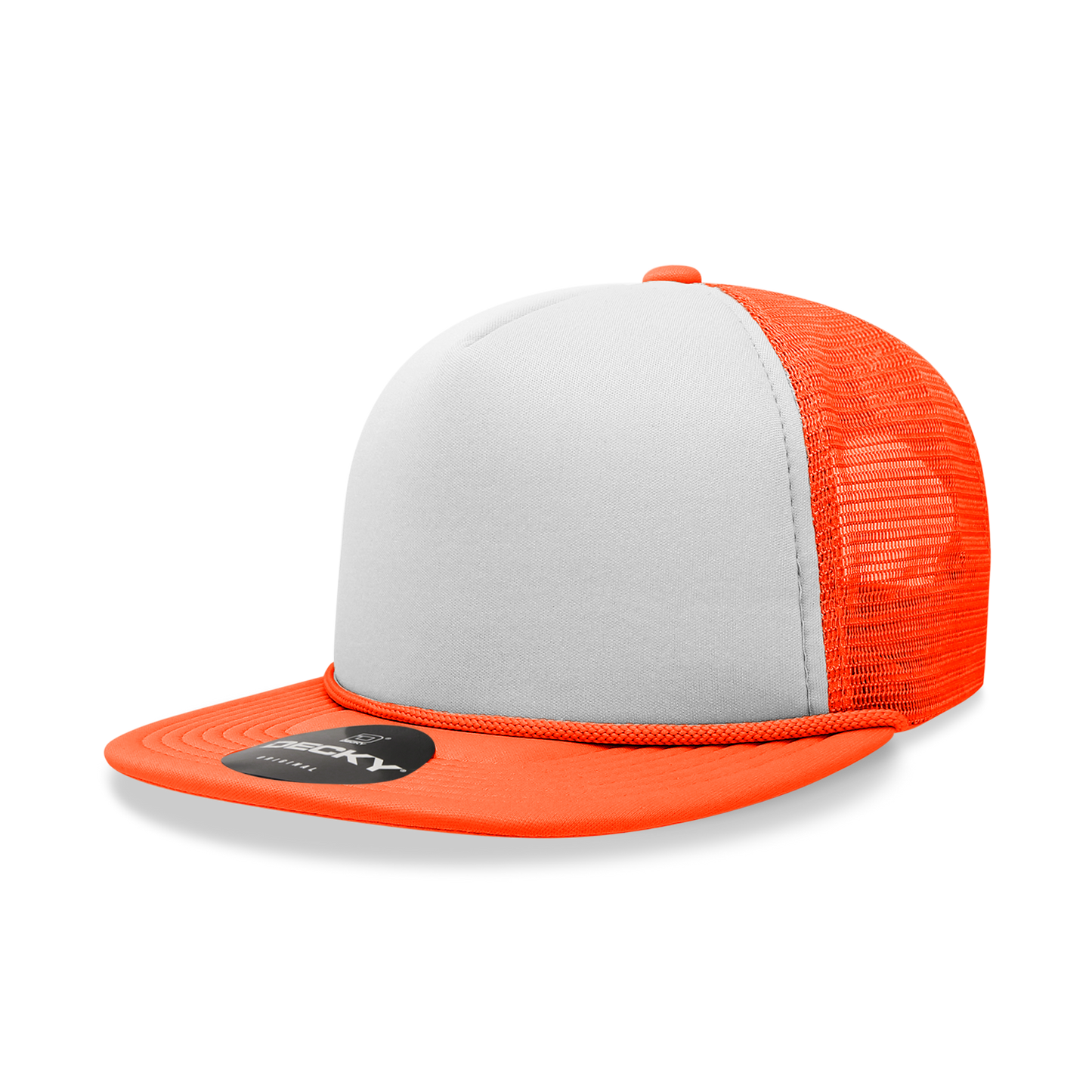 5 Panel High Profile Structured Foam Trucker