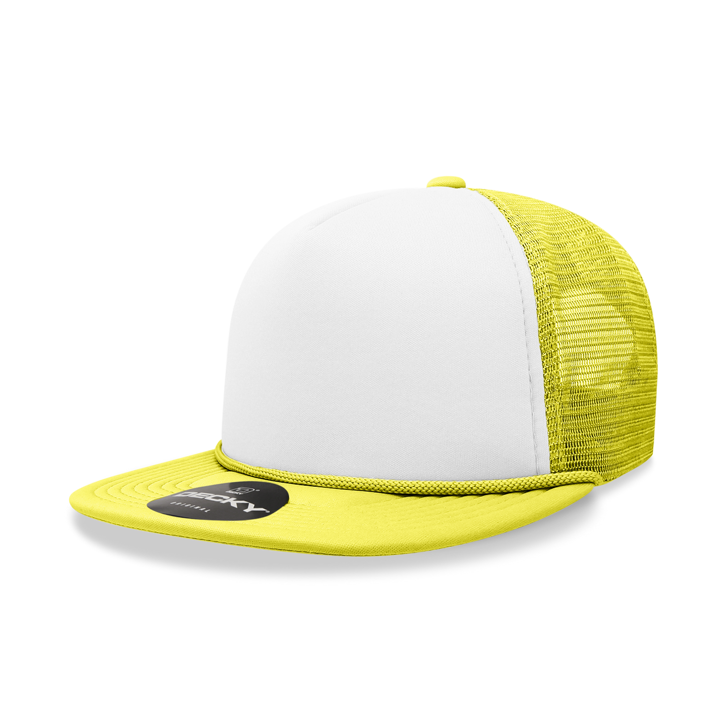 5 Panel High Profile Structured Foam Trucker