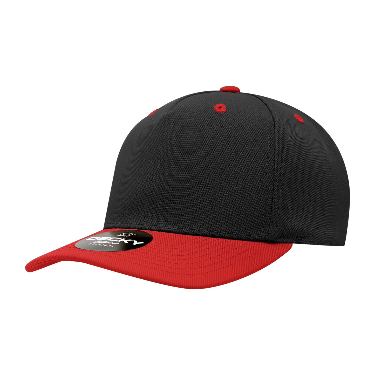 5 Panel Mid Profile Structured Polyester Cap