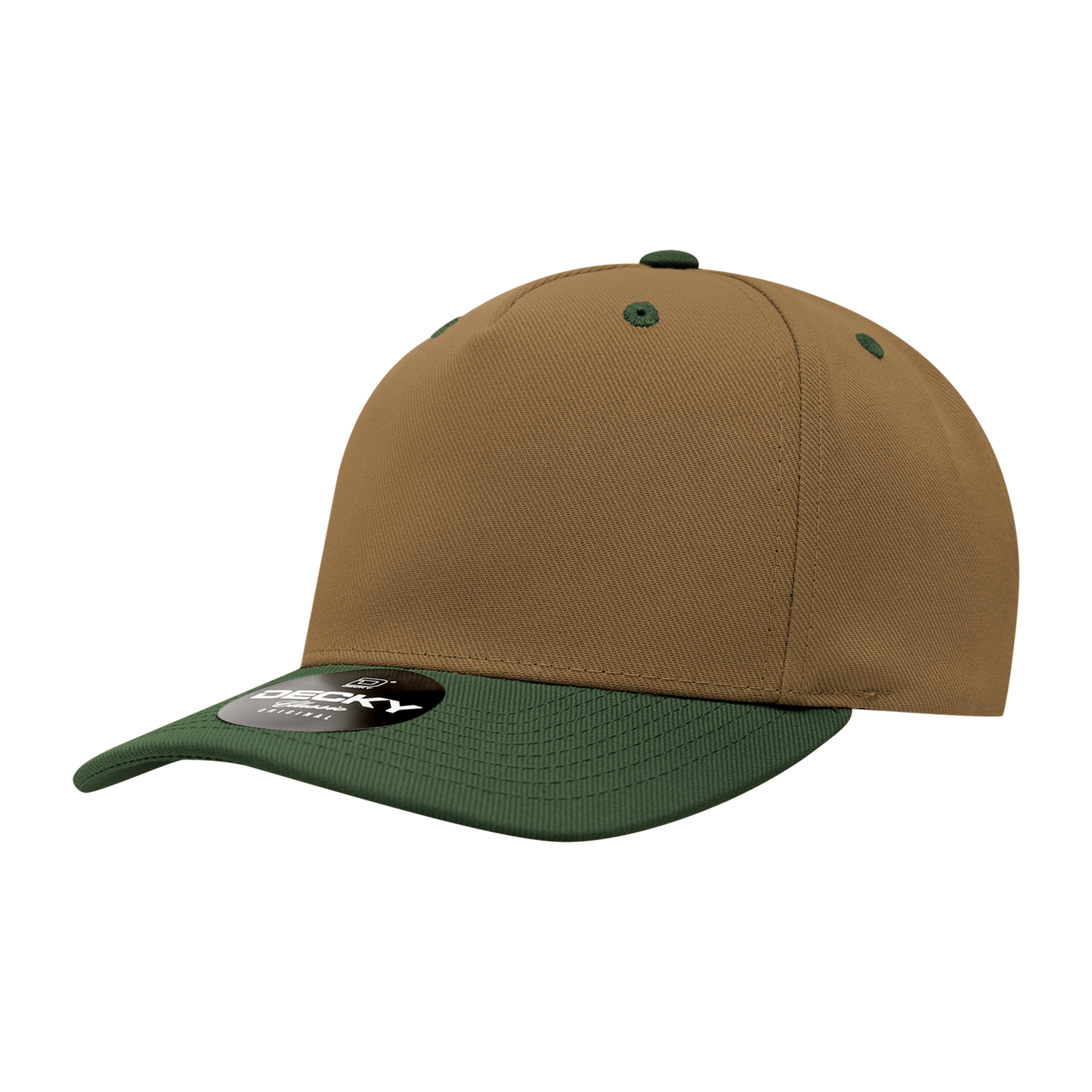 5 Panel Mid Profile Structured Polyester Cap