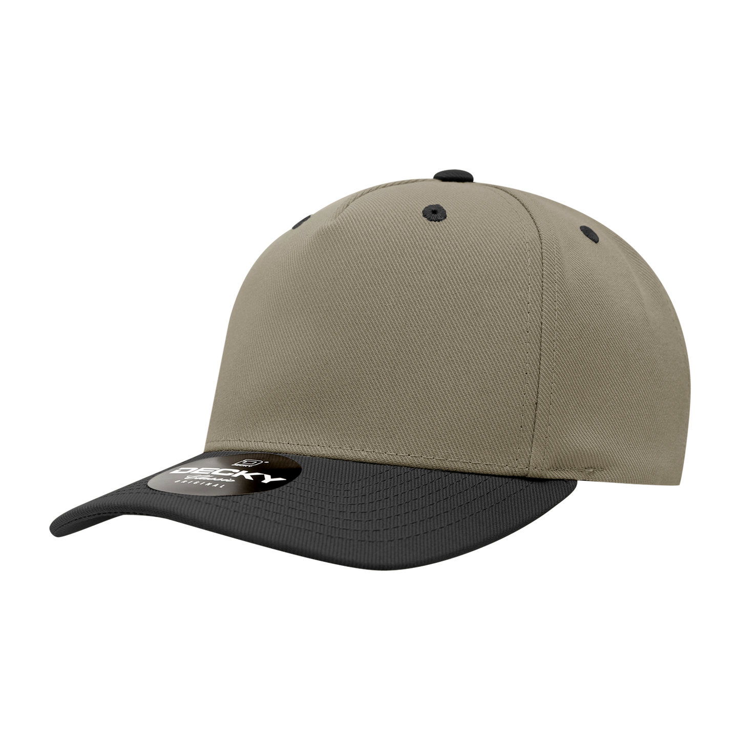 5 Panel Mid Profile Structured Polyester Cap