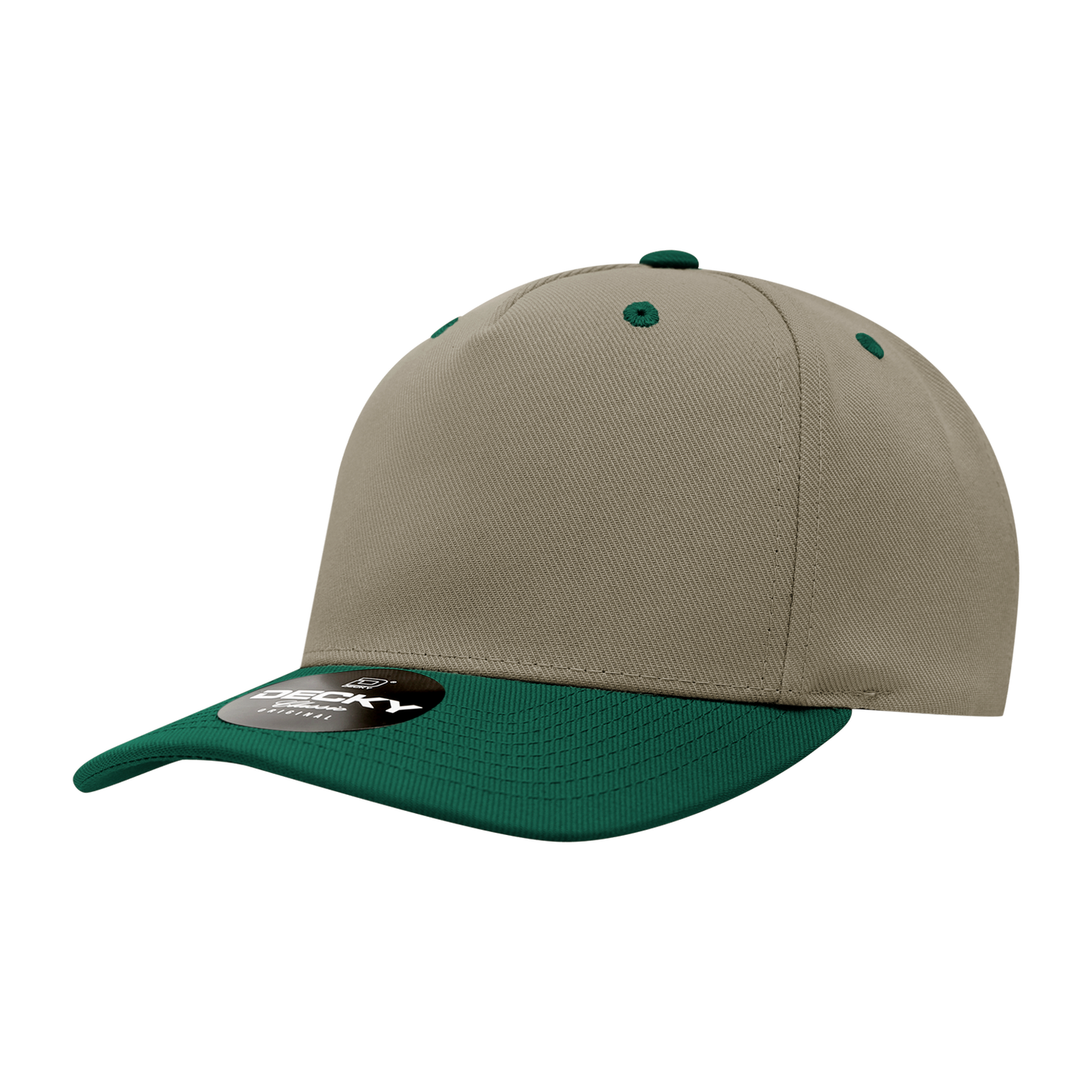 5 Panel Mid Profile Structured Polyester Cap