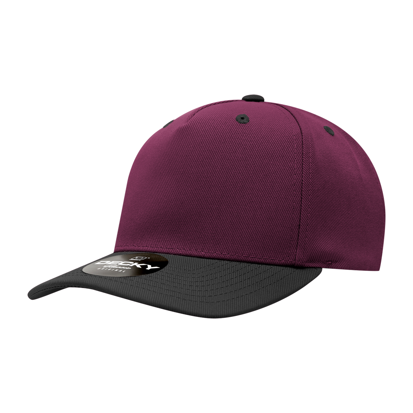 5 Panel Mid Profile Structured Polyester Cap