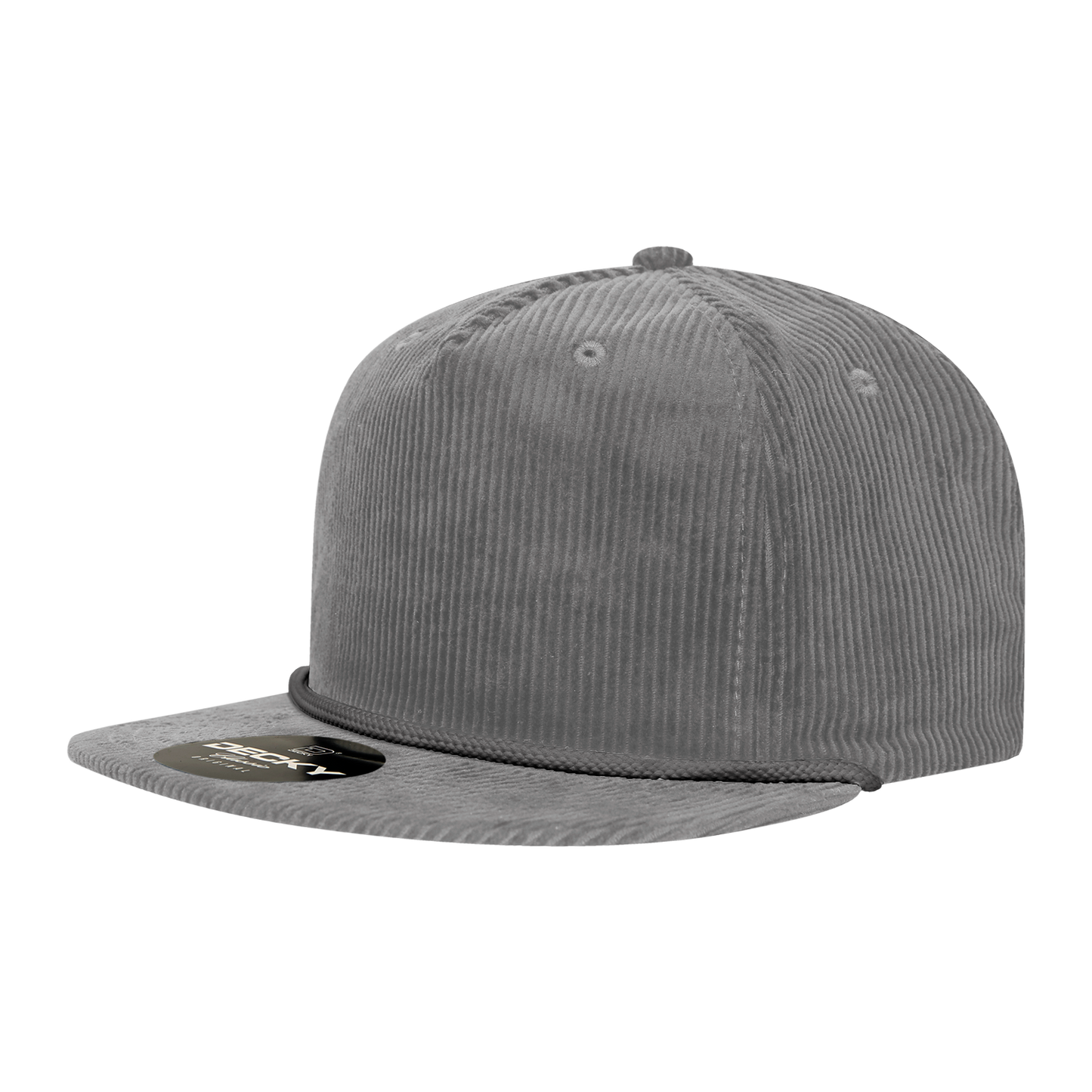 5 Panel High Profile Relaxed Corduroy Rope Hat