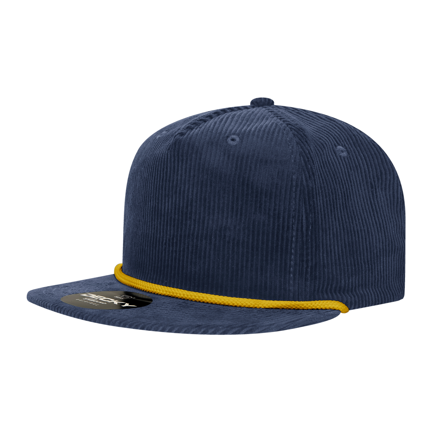 5 Panel High Profile Relaxed Corduroy Rope Hat