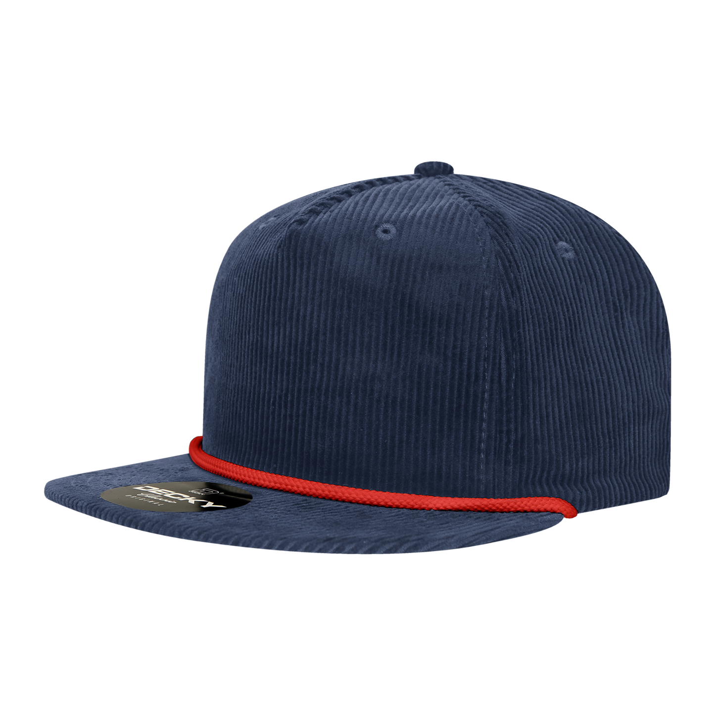 5 Panel High Profile Relaxed Corduroy Rope Hat
