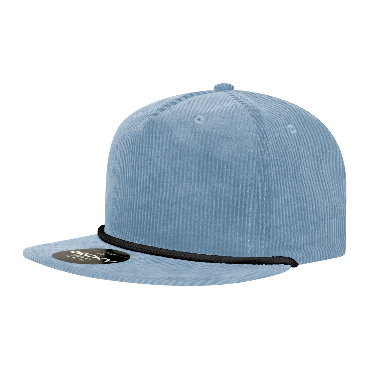 5 Panel High Profile Relaxed Corduroy Rope Hat