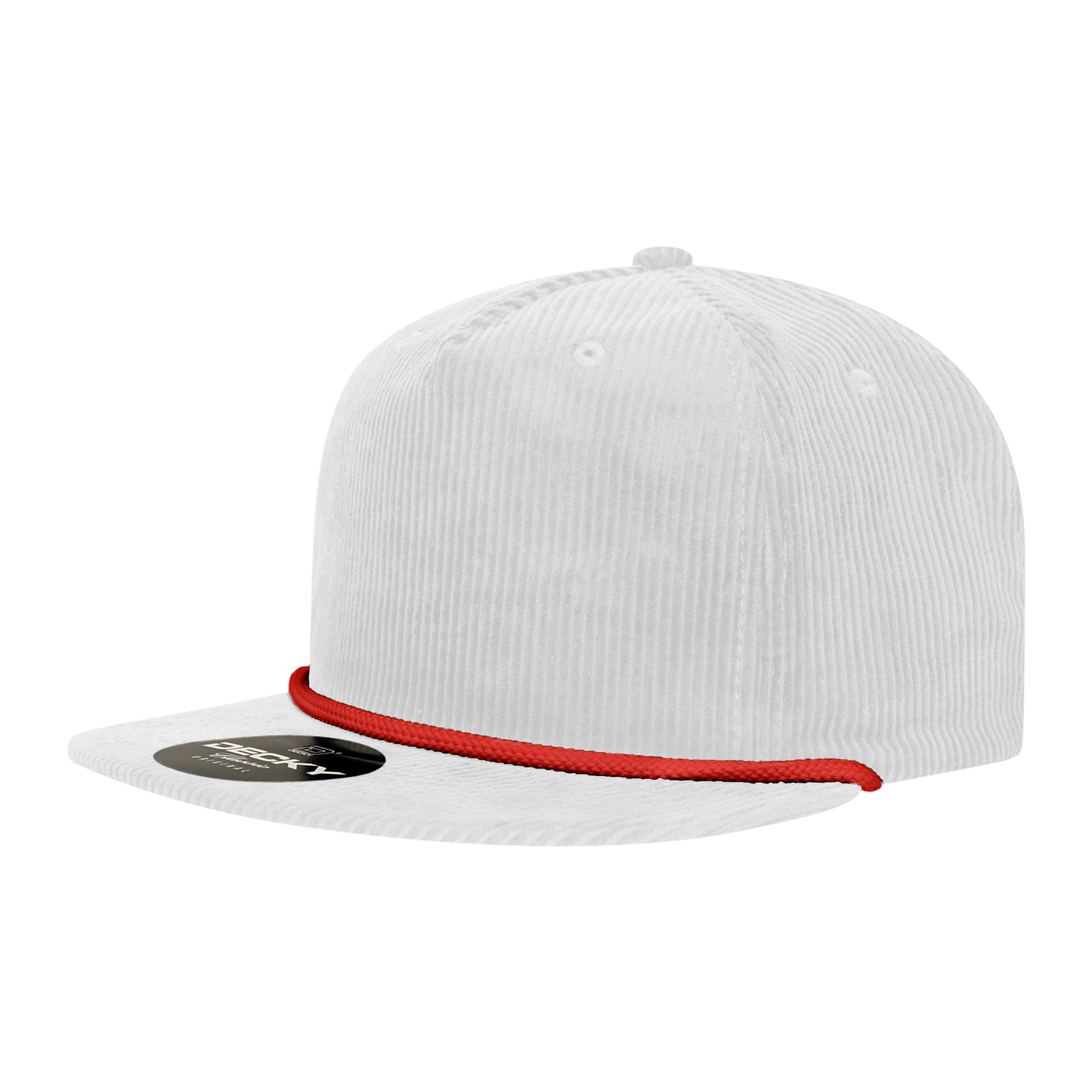 5 Panel High Profile Relaxed Corduroy Rope Hat