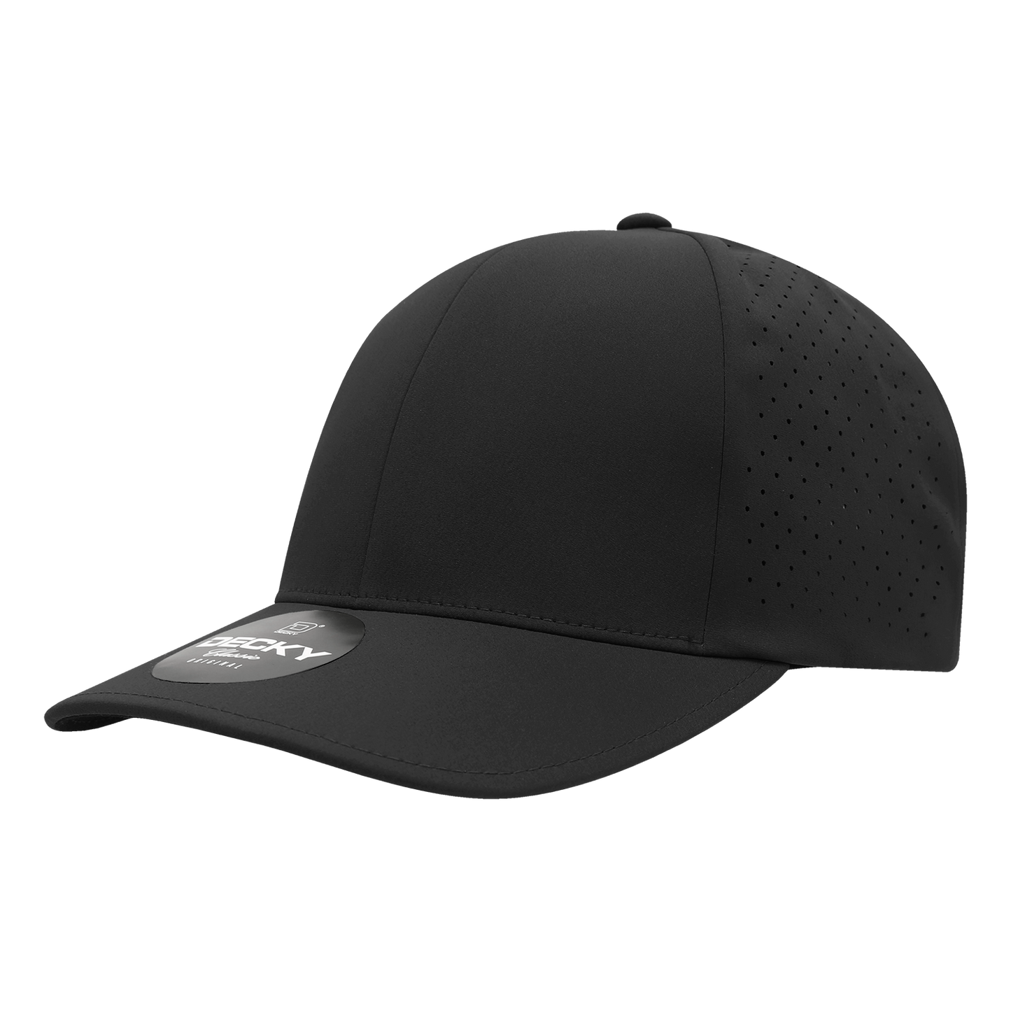 6 Panel Low Profile Structured Perforated Performance Cap