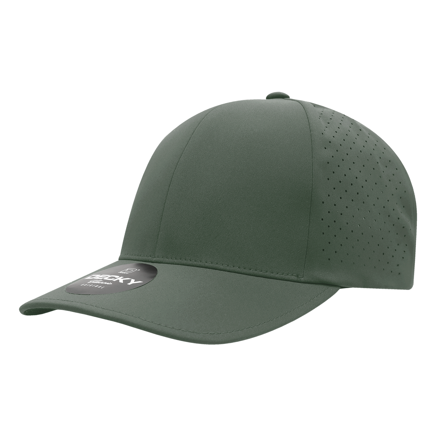 6 Panel Low Profile Structured Perforated Performance Cap