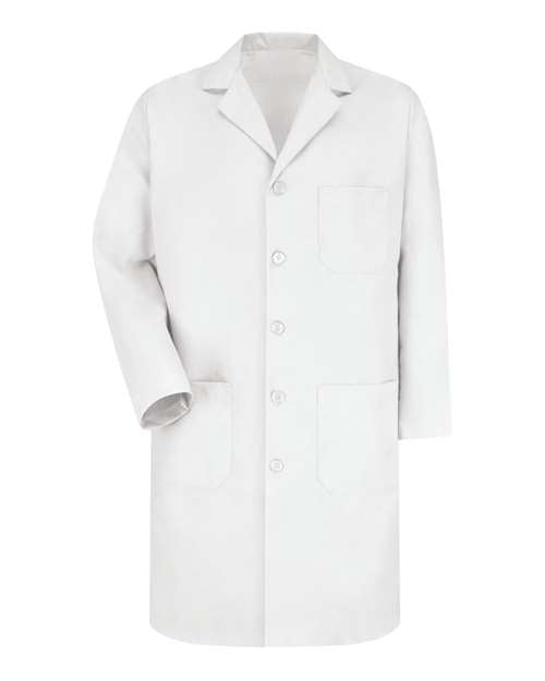 Unisex Tall Button Front Lab Coat