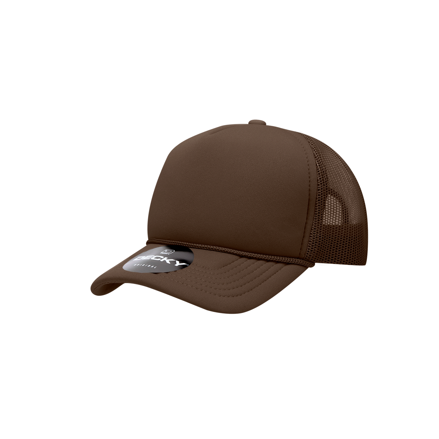 Youth 5 Panel Mid Profile Structured Foam Trucker