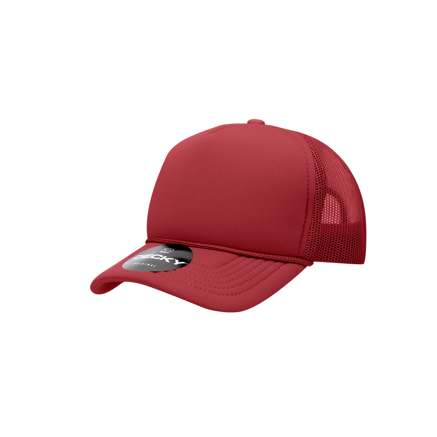 Youth 5 Panel Mid Profile Structured Foam Trucker