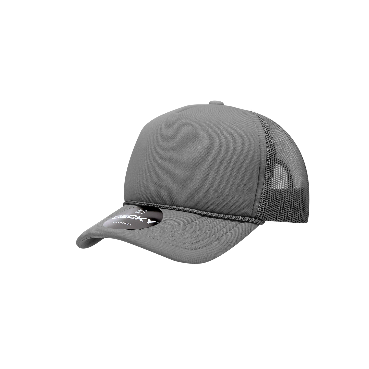 Youth 5 Panel Mid Profile Structured Foam Trucker