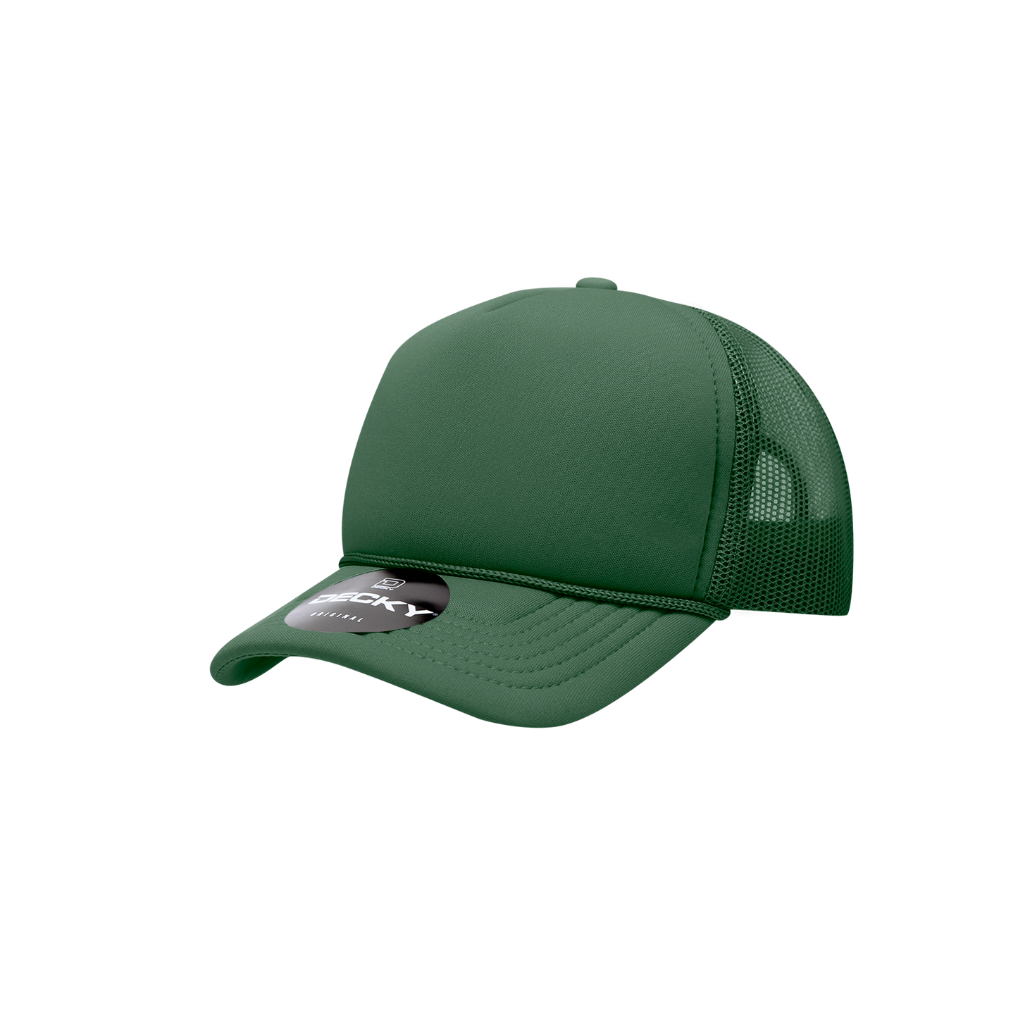 Youth 5 Panel Mid Profile Structured Foam Trucker