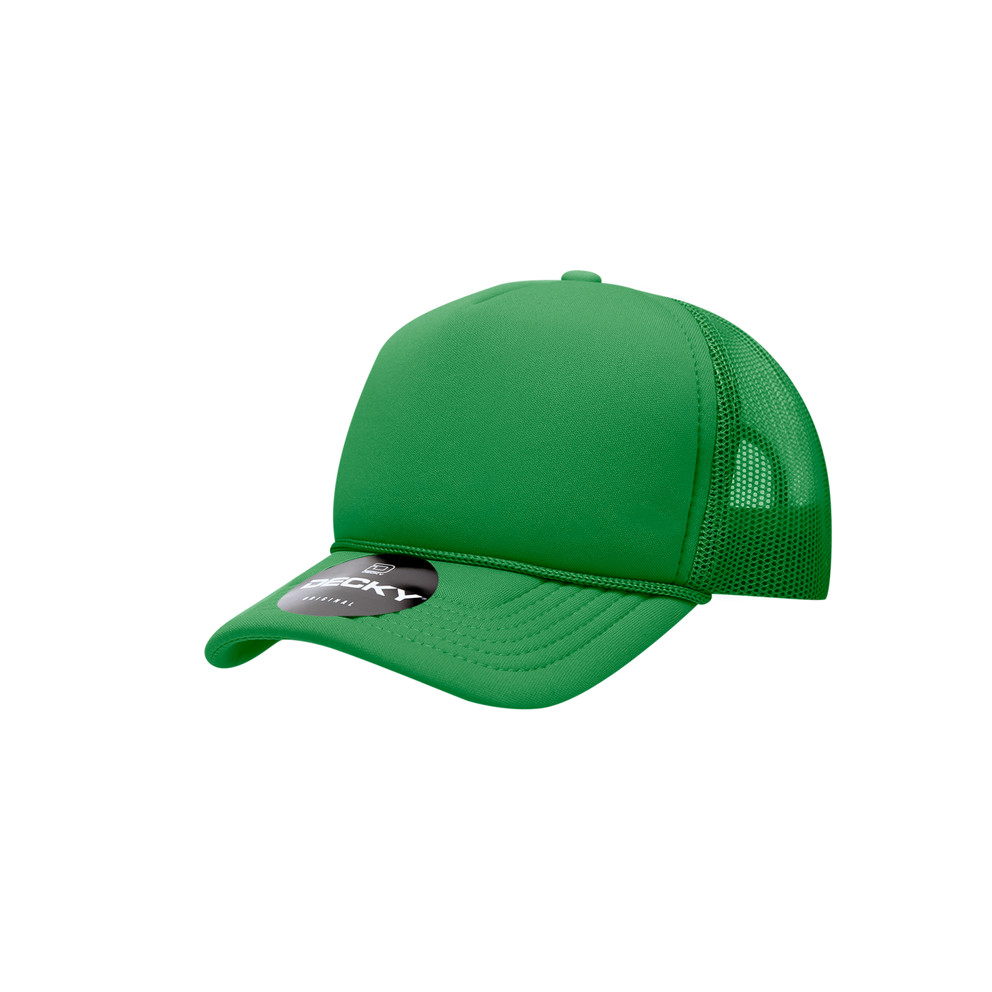 Youth 5 Panel Mid Profile Structured Foam Trucker
