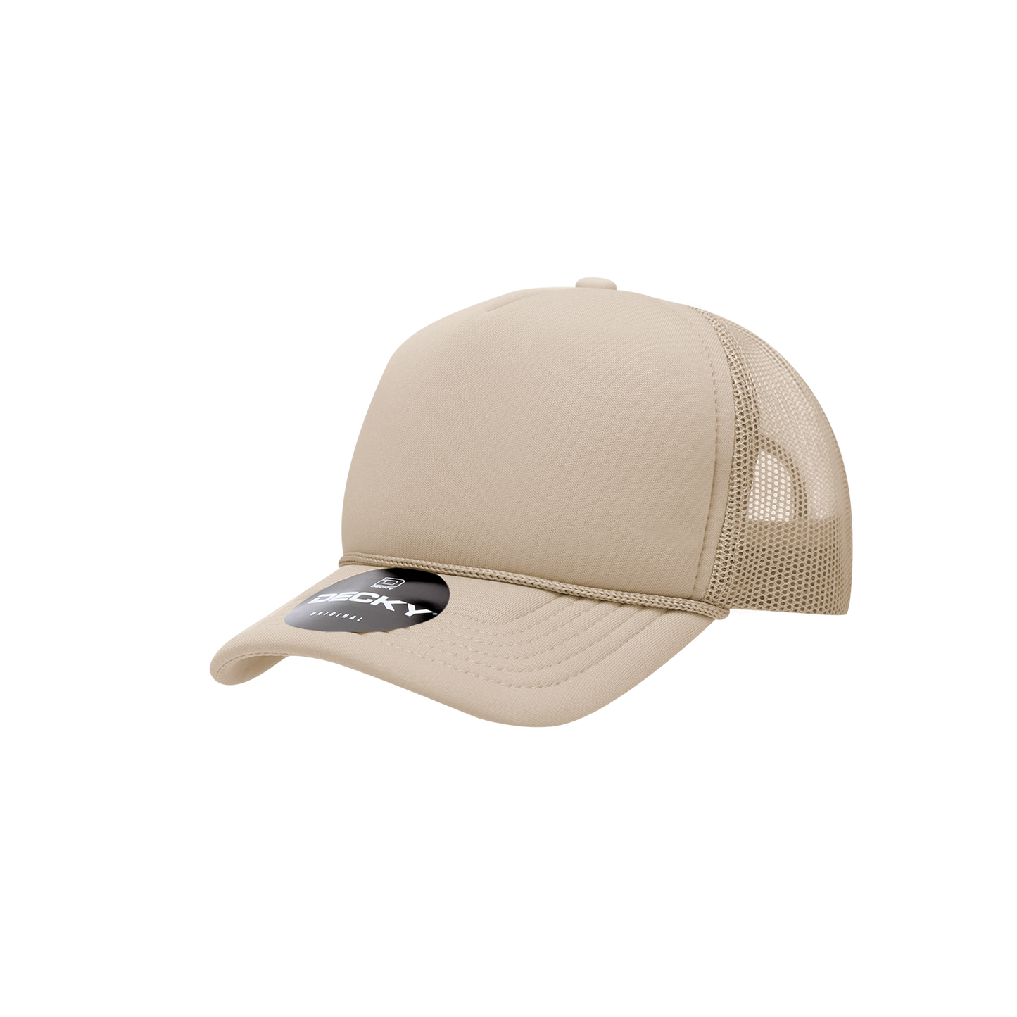 Youth 5 Panel Mid Profile Structured Foam Trucker
