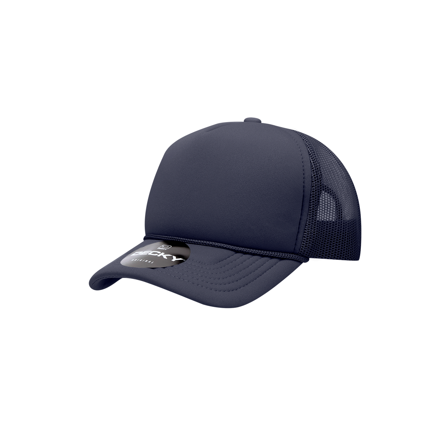 Youth 5 Panel Mid Profile Structured Foam Trucker