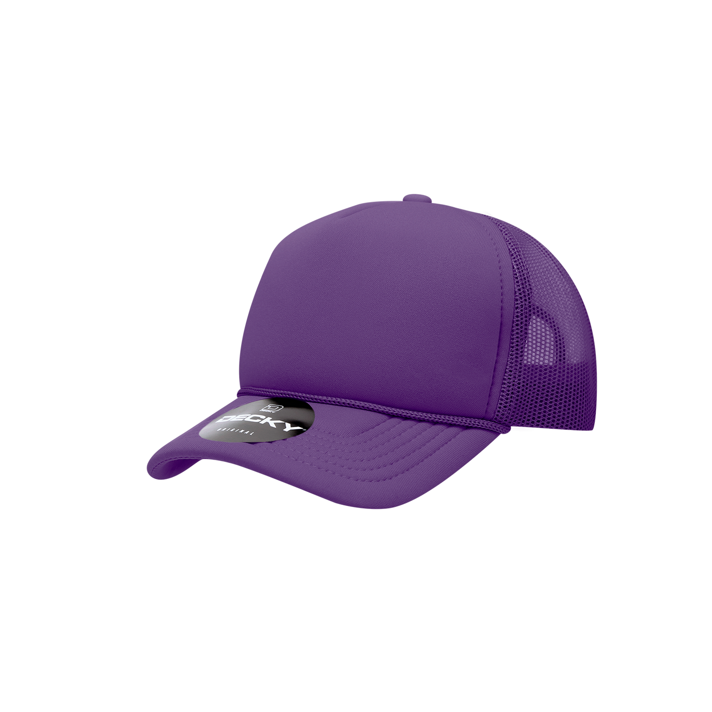 Youth 5 Panel Mid Profile Structured Foam Trucker