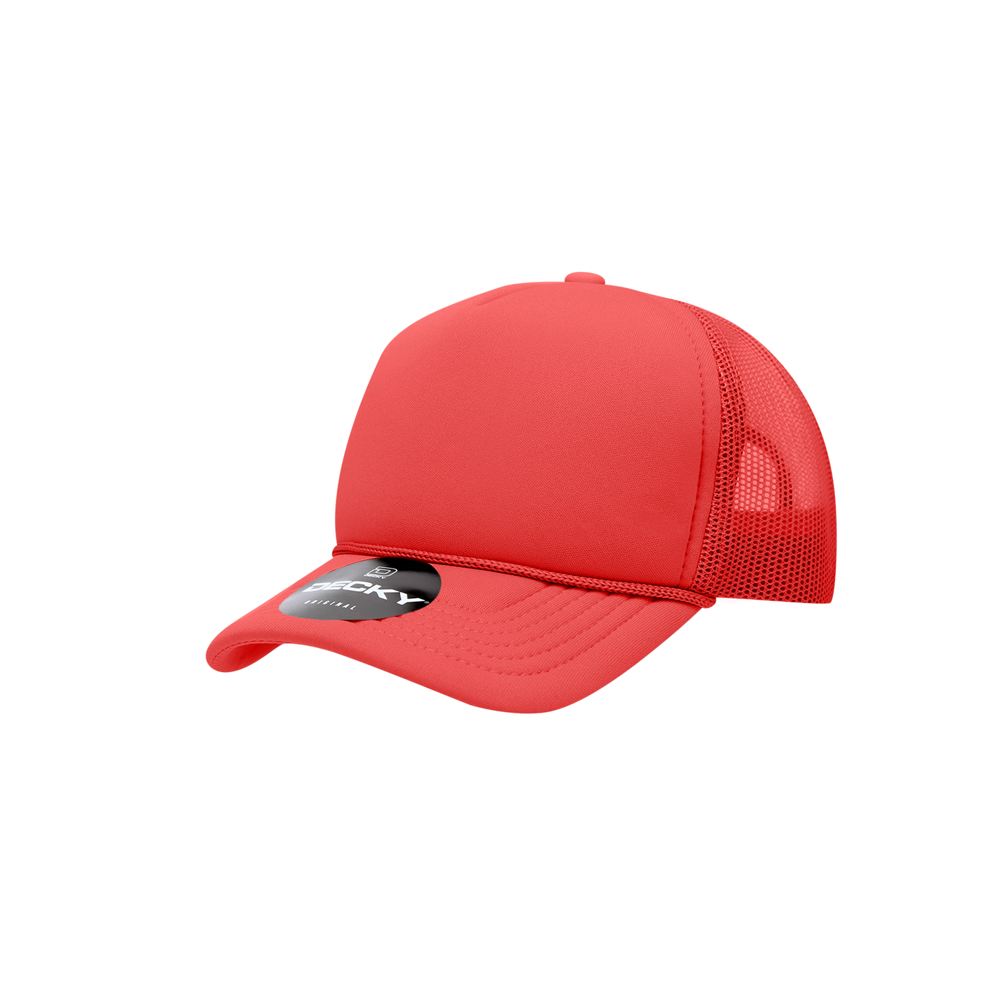 Youth 5 Panel Mid Profile Structured Foam Trucker