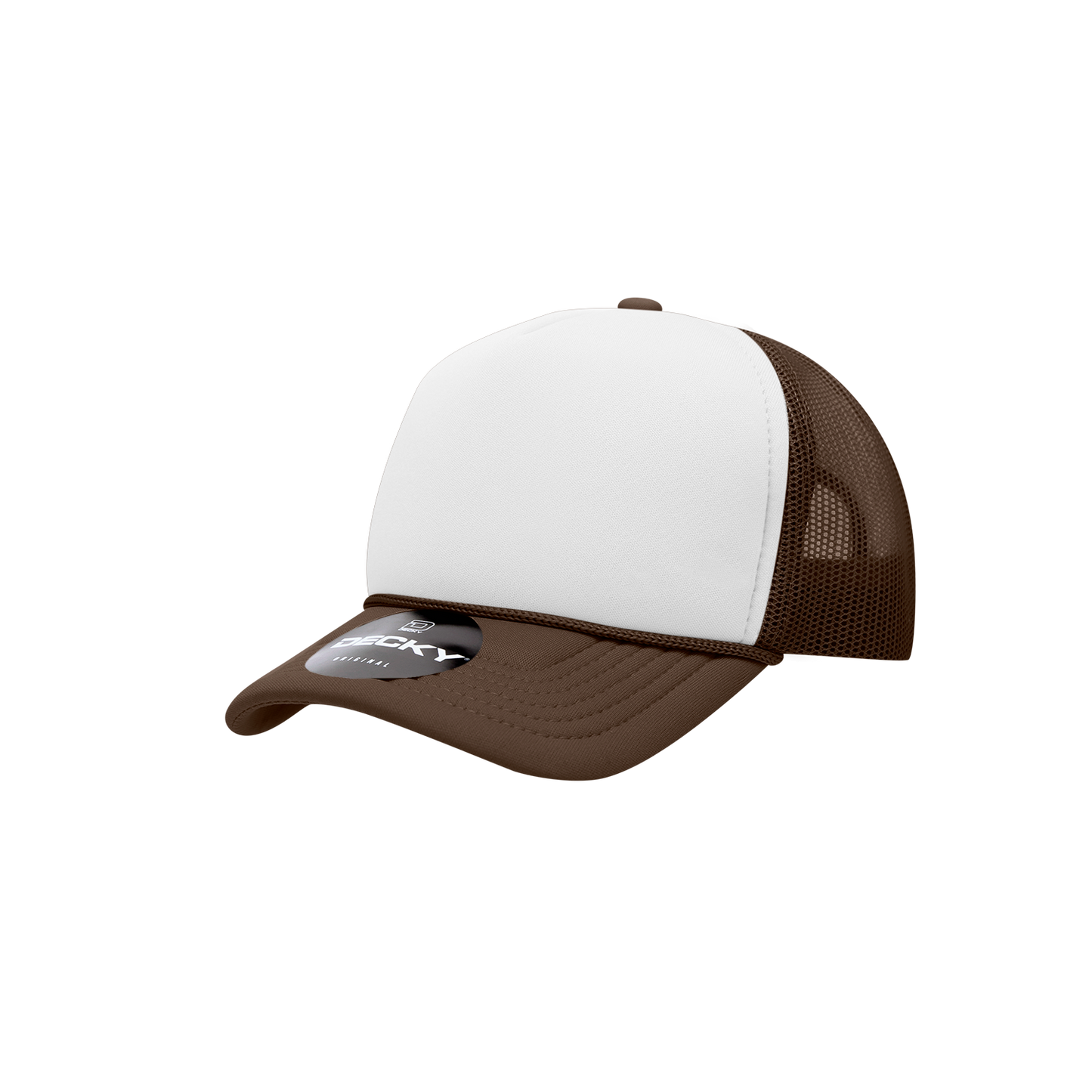 Youth 5 Panel Mid Profile Structured Foam Trucker