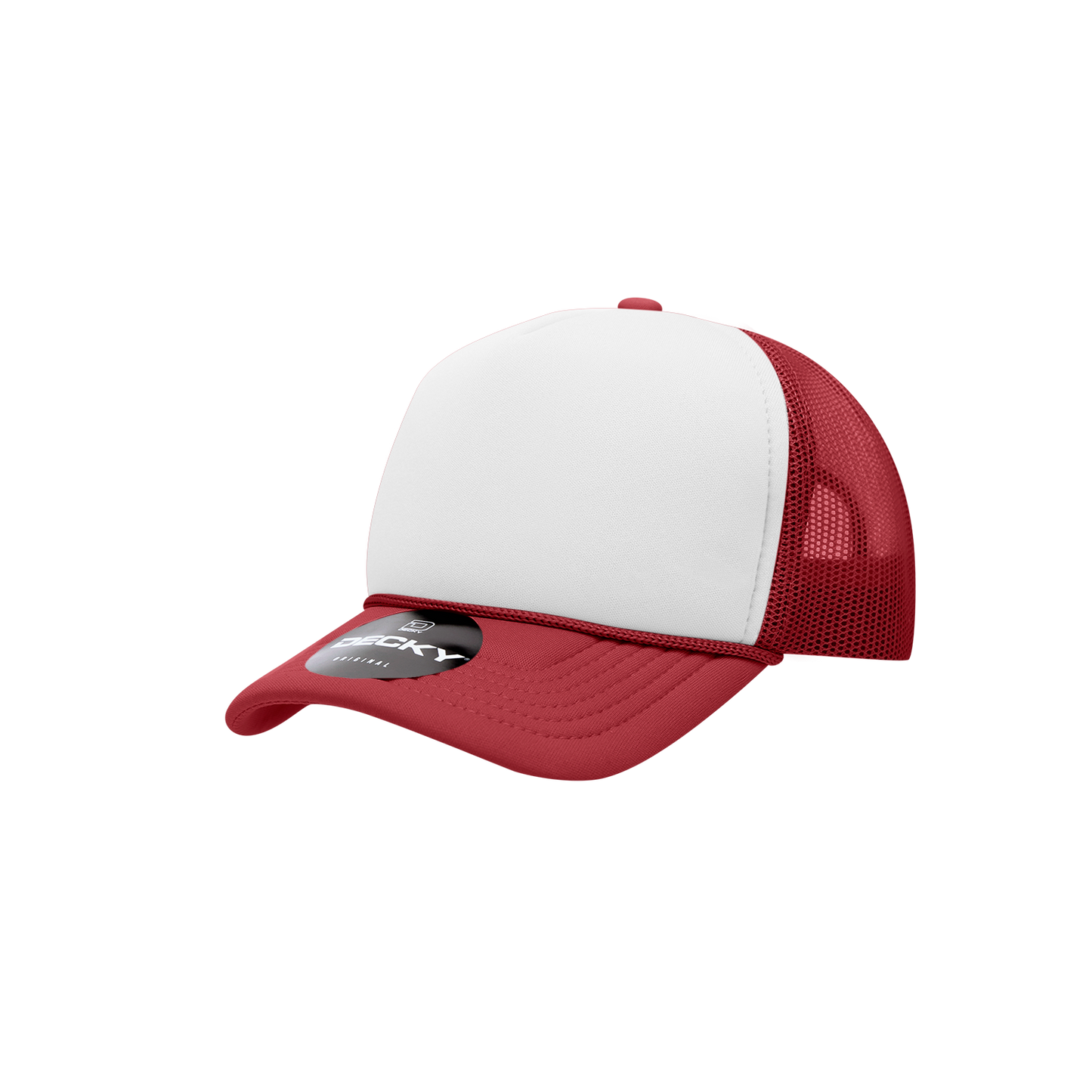 Youth 5 Panel Mid Profile Structured Foam Trucker