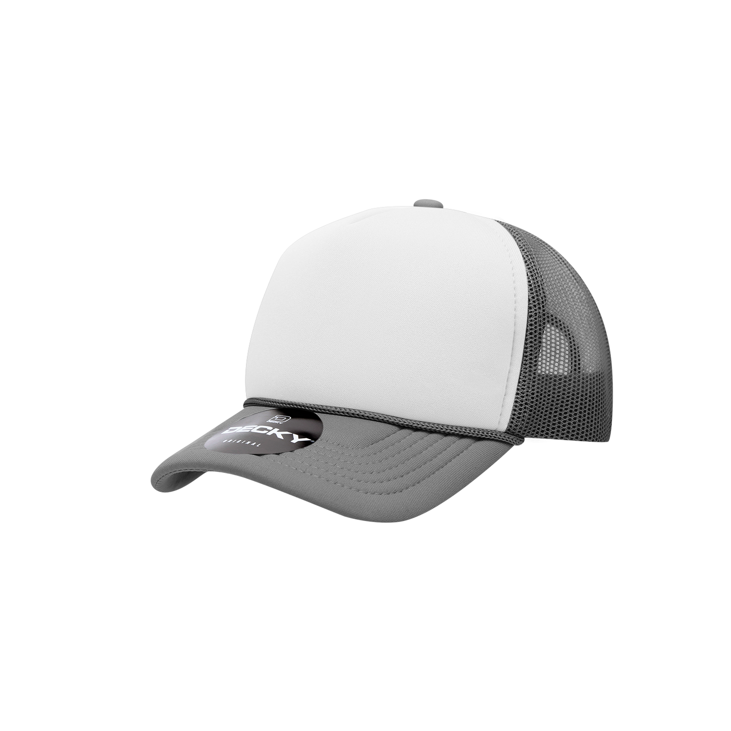 Youth 5 Panel Mid Profile Structured Foam Trucker