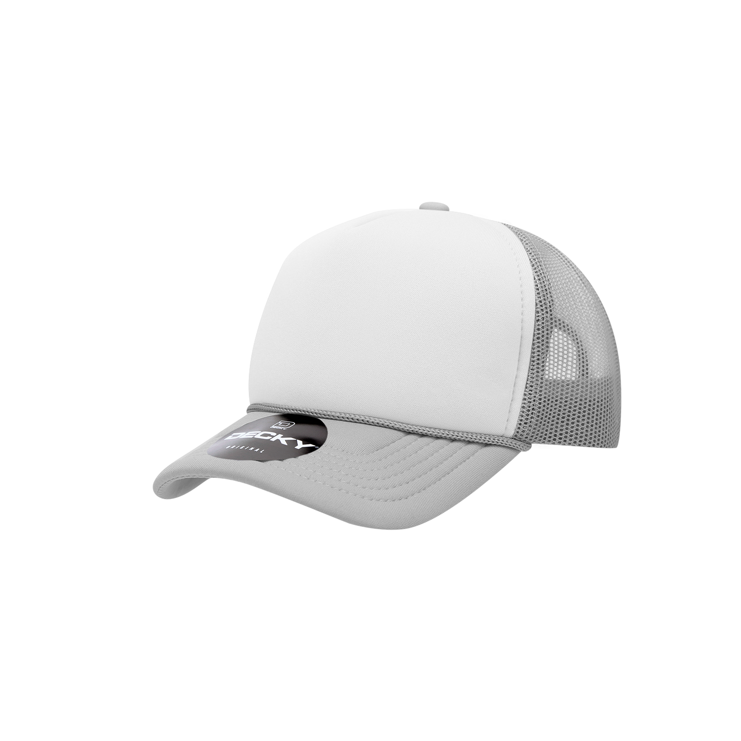 Youth 5 Panel Mid Profile Structured Foam Trucker