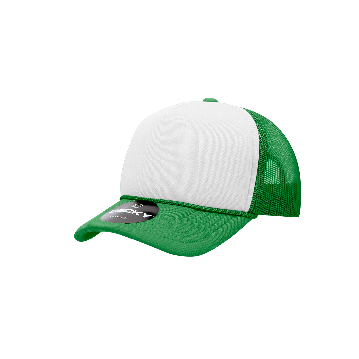 Youth 5 Panel Mid Profile Structured Foam Trucker
