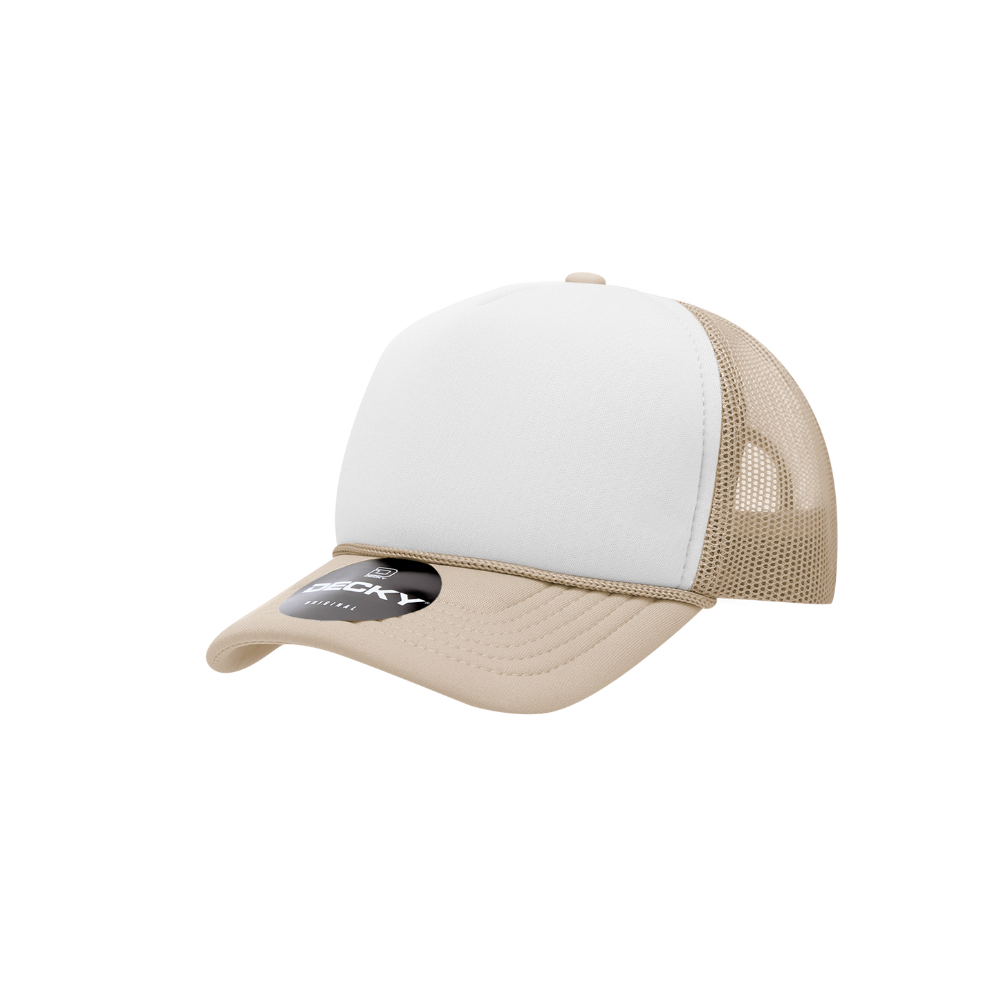 Youth 5 Panel Mid Profile Structured Foam Trucker