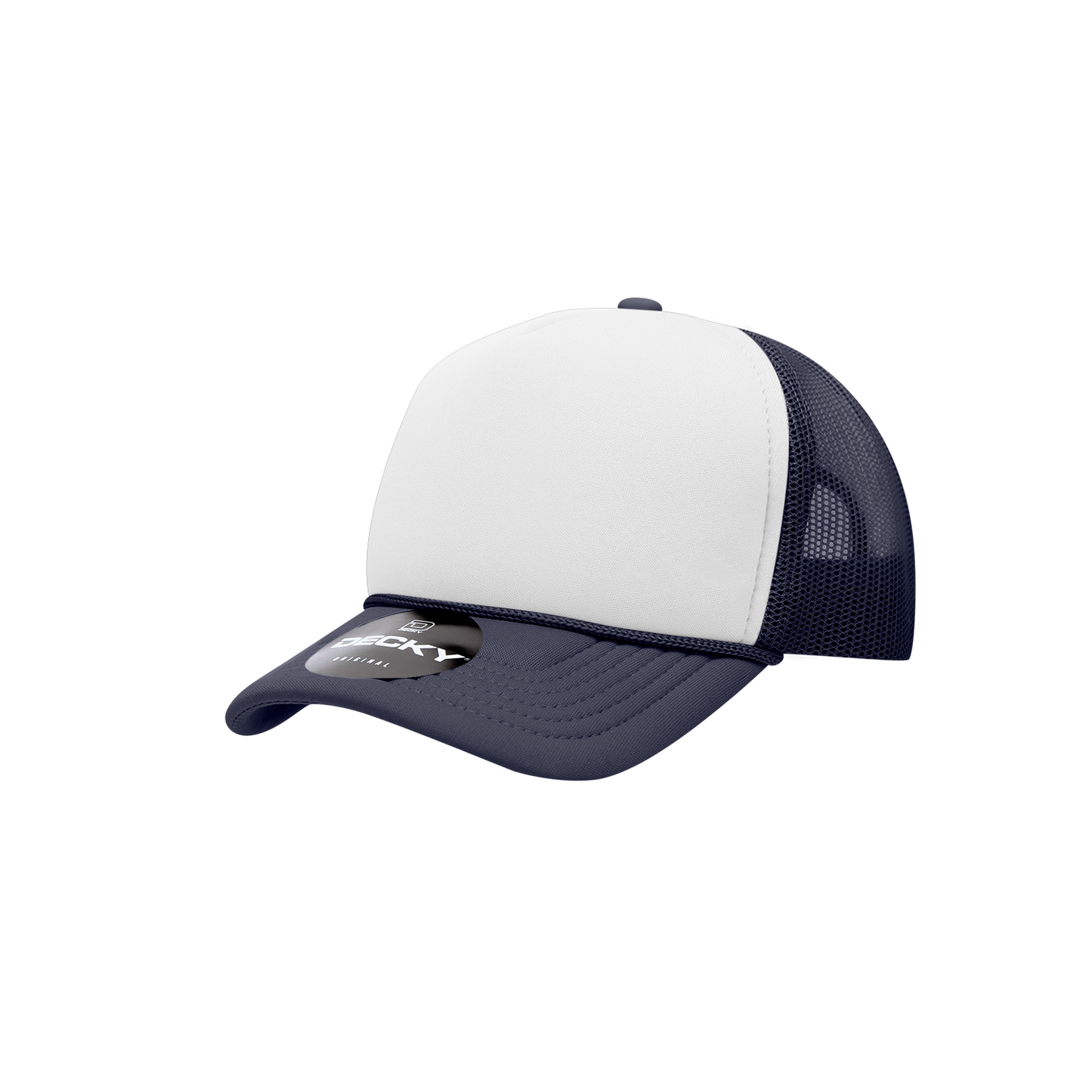 Youth 5 Panel Mid Profile Structured Foam Trucker