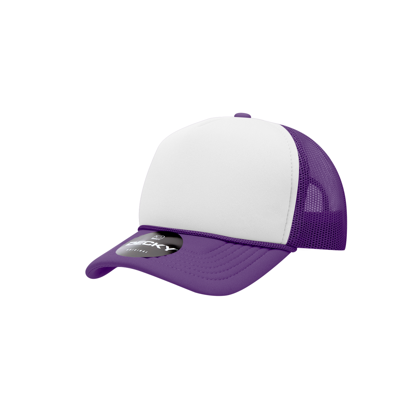 Youth 5 Panel Mid Profile Structured Foam Trucker