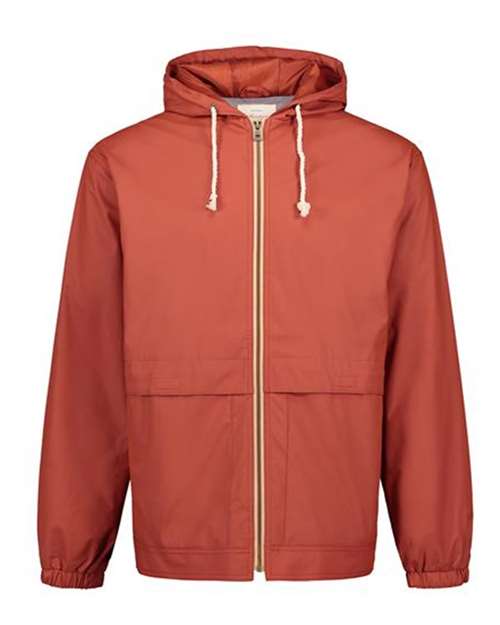 Unisex Vintage Hooded Rain Jacket