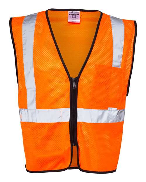 Unisex Double-Pocket Zippered Economy Class 2 Vest