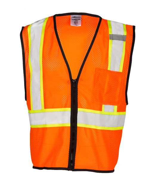 Unisex Chemically Treated Contrast Mesh Vest