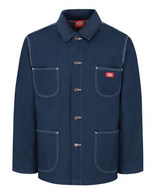 Men's Fleece Lined Chore Denim Jacket