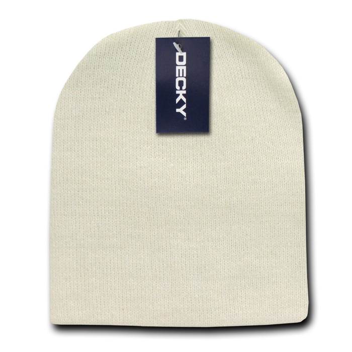 Acrylic Short Knit Caps