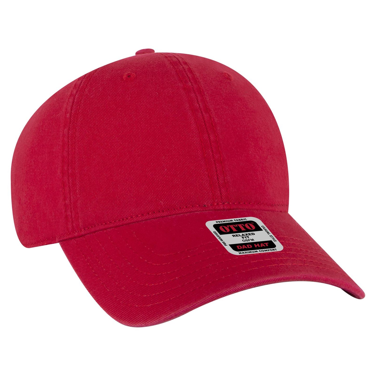 OTTO CAP 6 Panel Low Profile Dad Hat