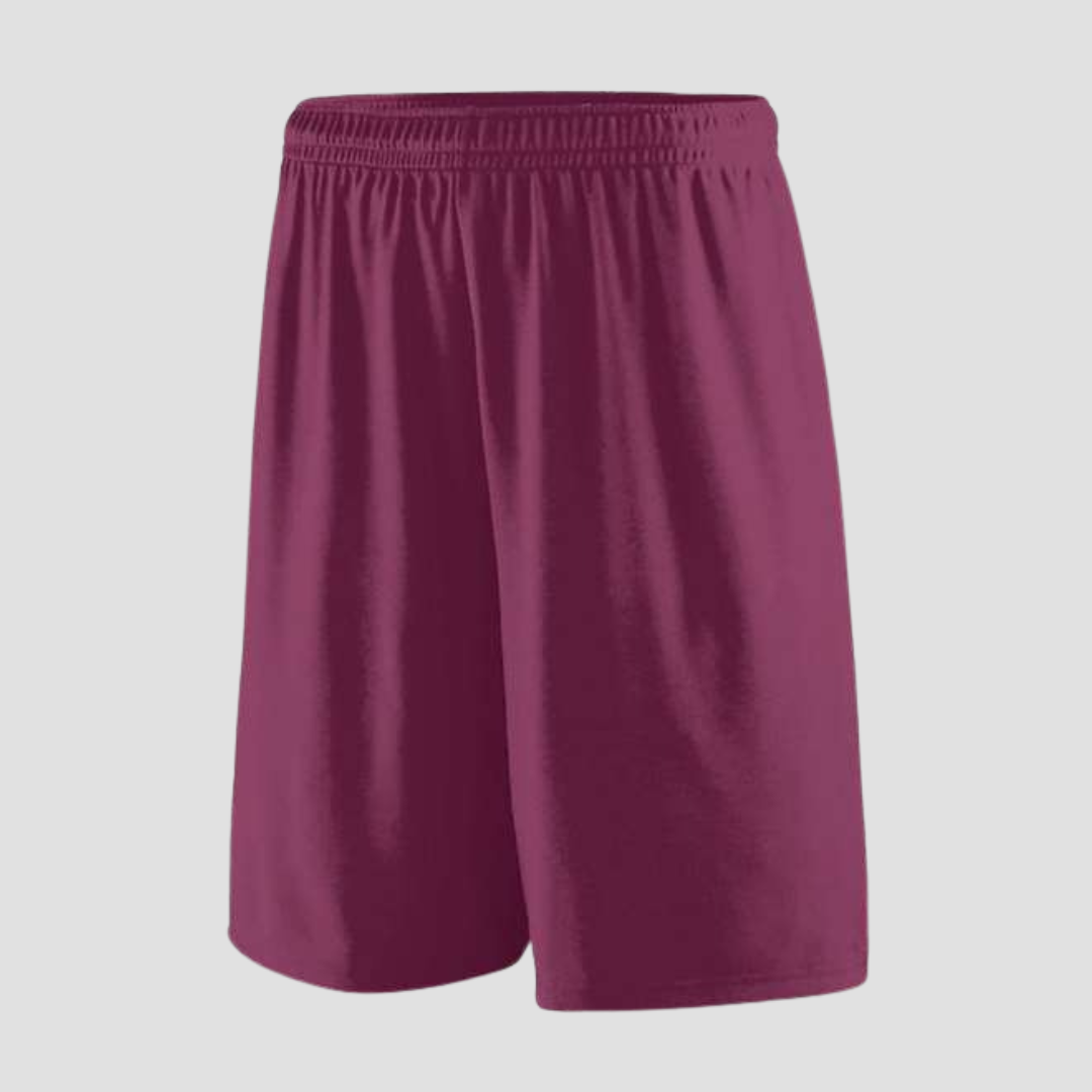 a pair of red shorts