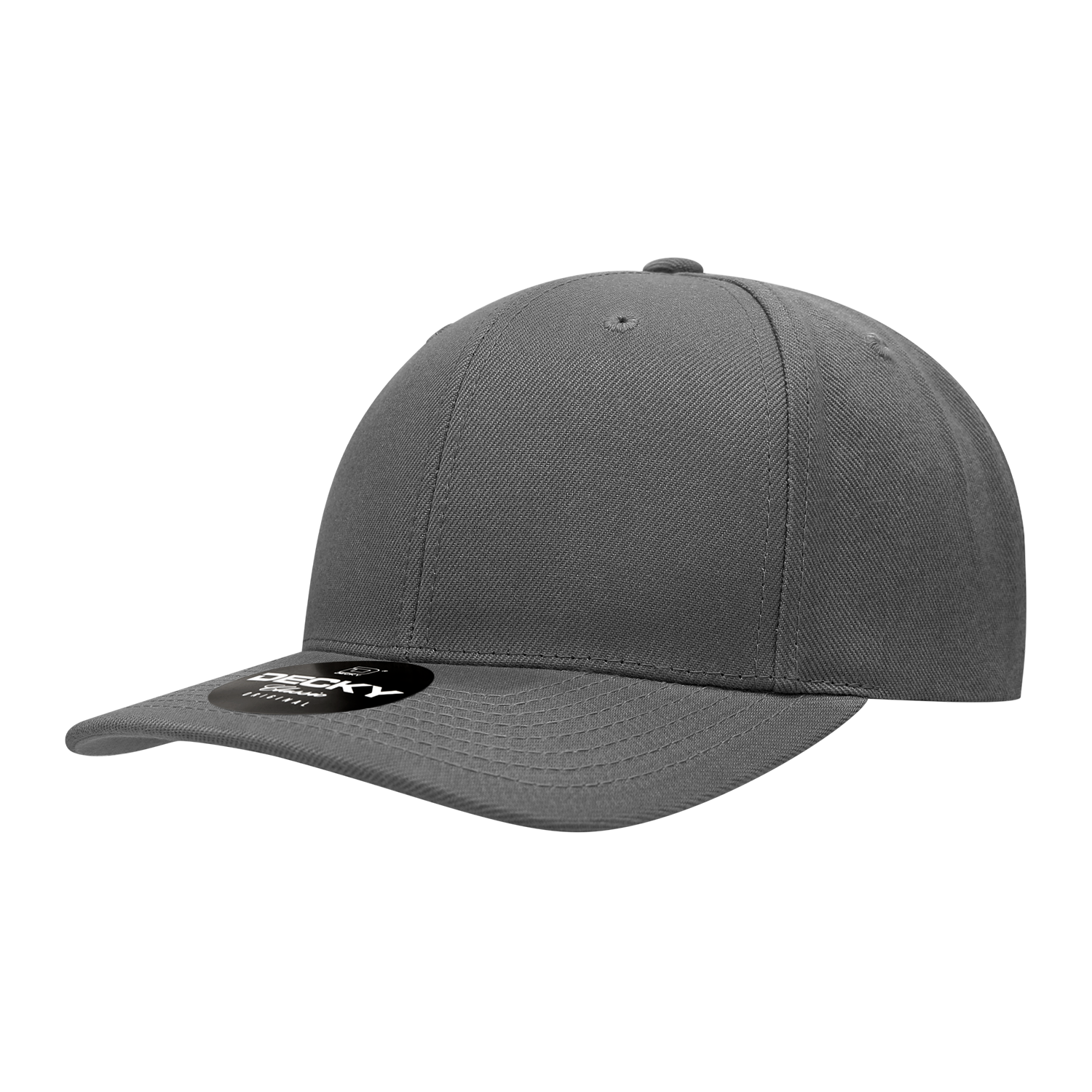 6 Panel Mid Profile Structured Acrylic/Polyester Snapback