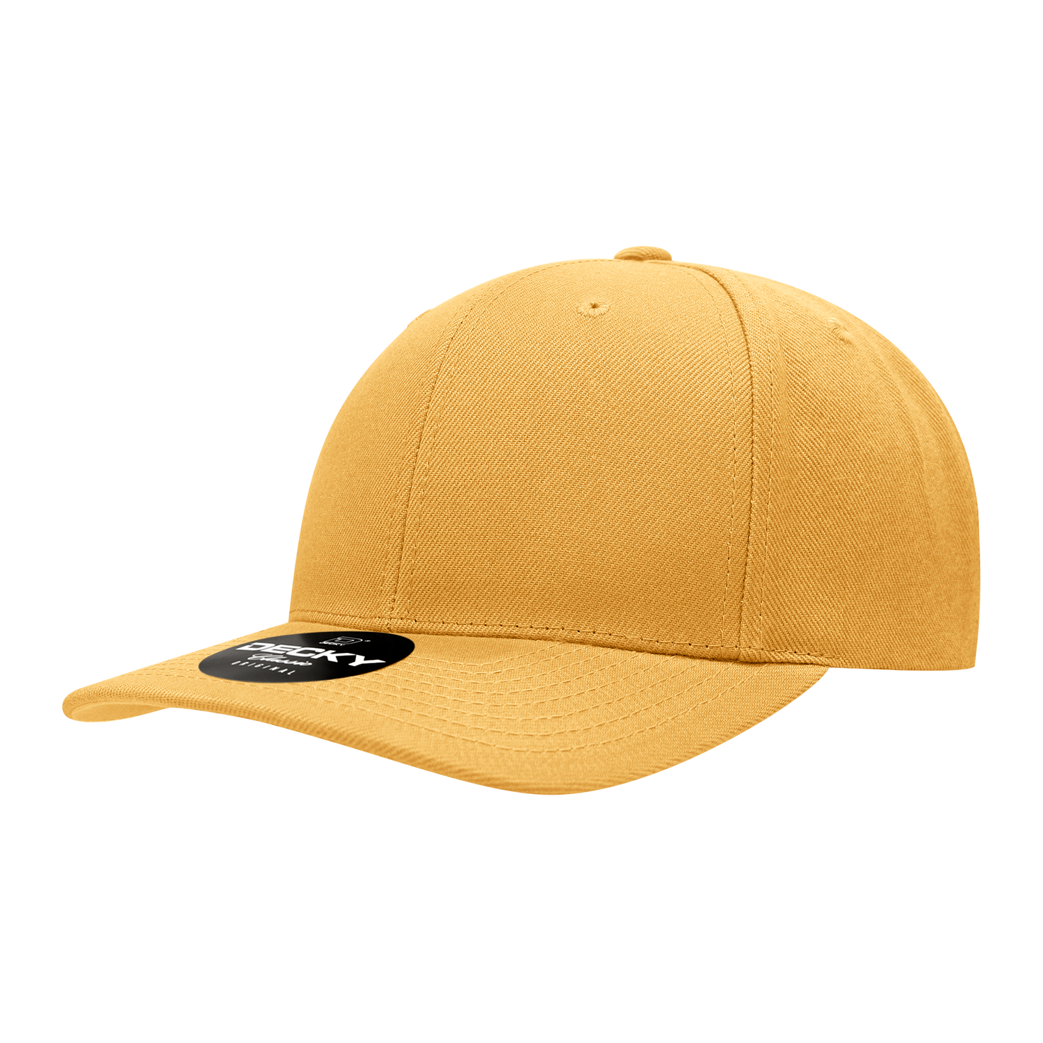 6 Panel Mid Profile Structured Acrylic/Polyester Snapback