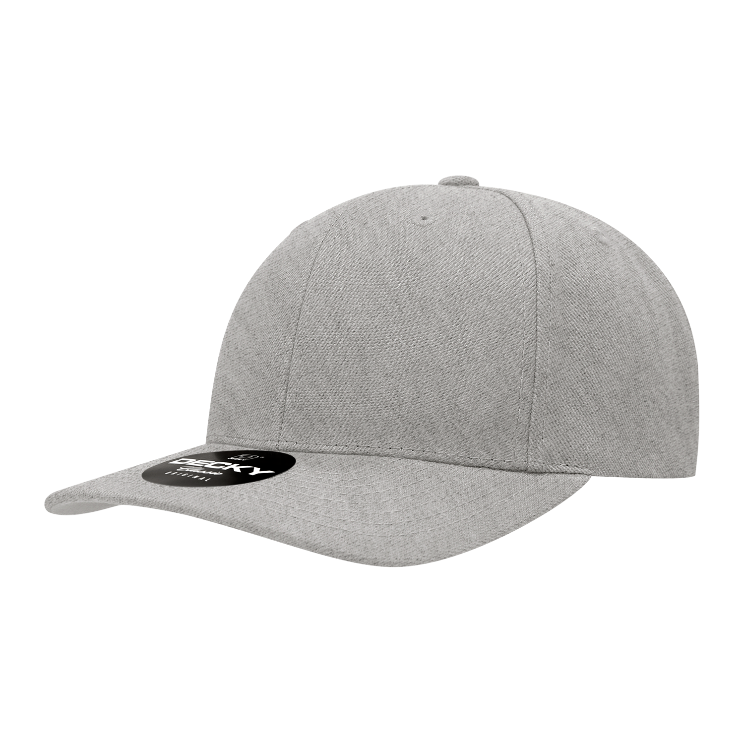 6 Panel Mid Profile Structured Acrylic/Polyester Snapback