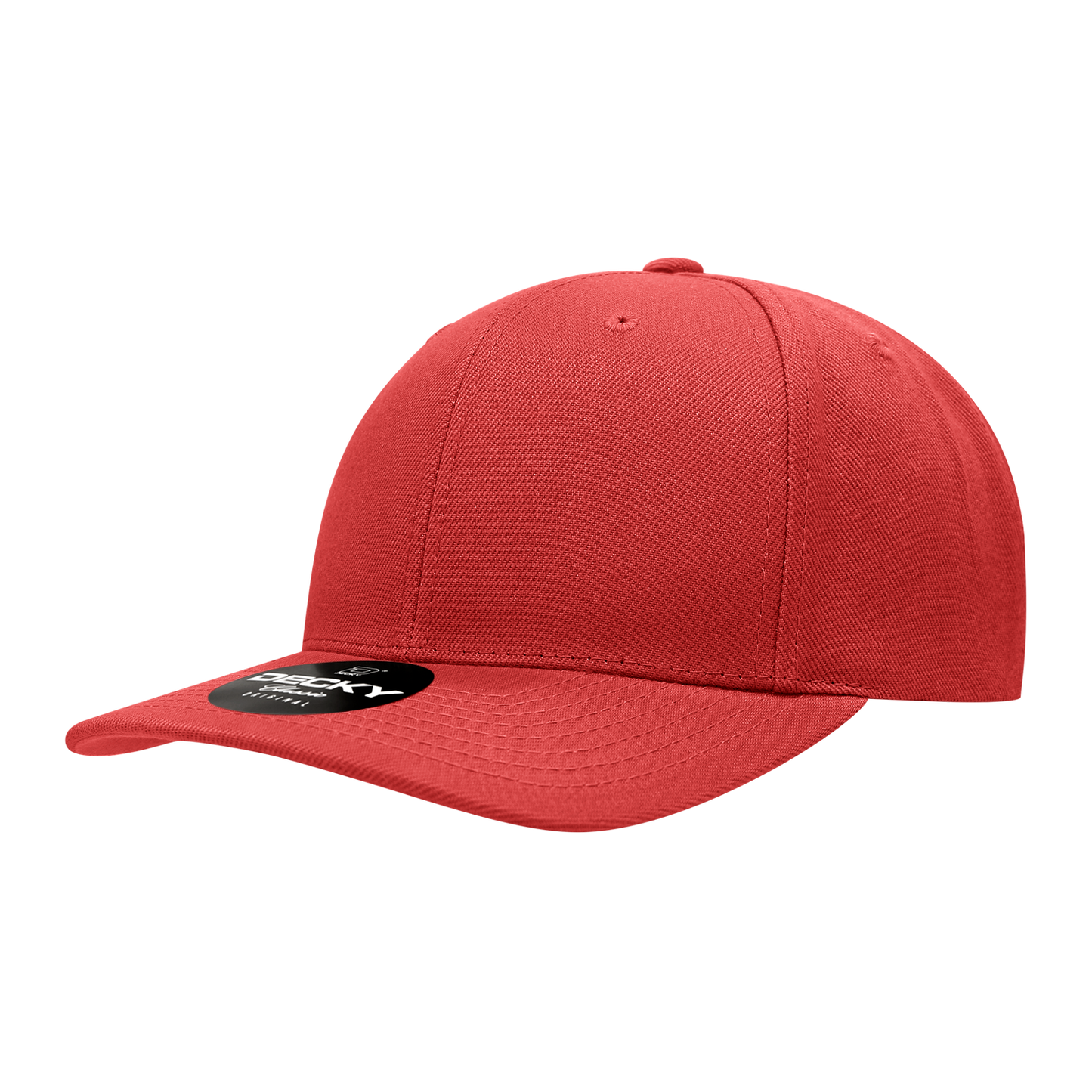 6 Panel Mid Profile Structured Acrylic/Polyester Snapback