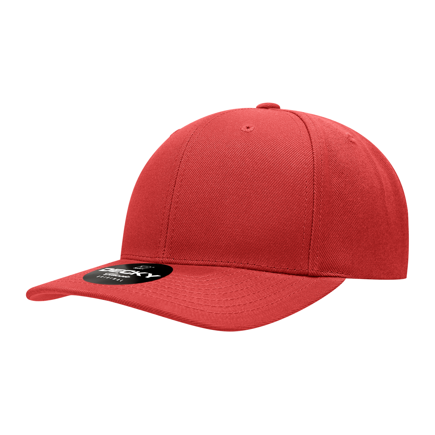 6 Panel Mid Profile Structured Acrylic/Polyester Snapback