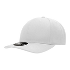 6 Panel Mid Profile Structured Acrylic/Polyester Snapback