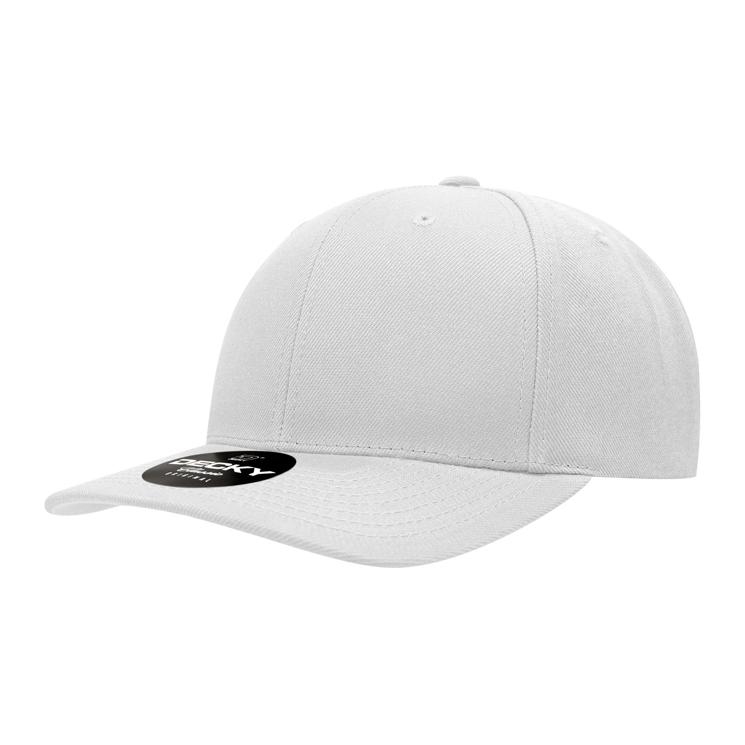 6 Panel Mid Profile Structured Acrylic/Polyester Snapback