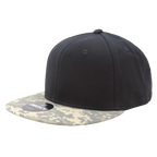 6 Panel High Profile Structured Camo Snapback