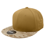 6 Panel High Profile Structured Camo Snapback