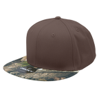 6 Panel High Profile Structured Camo Snapback