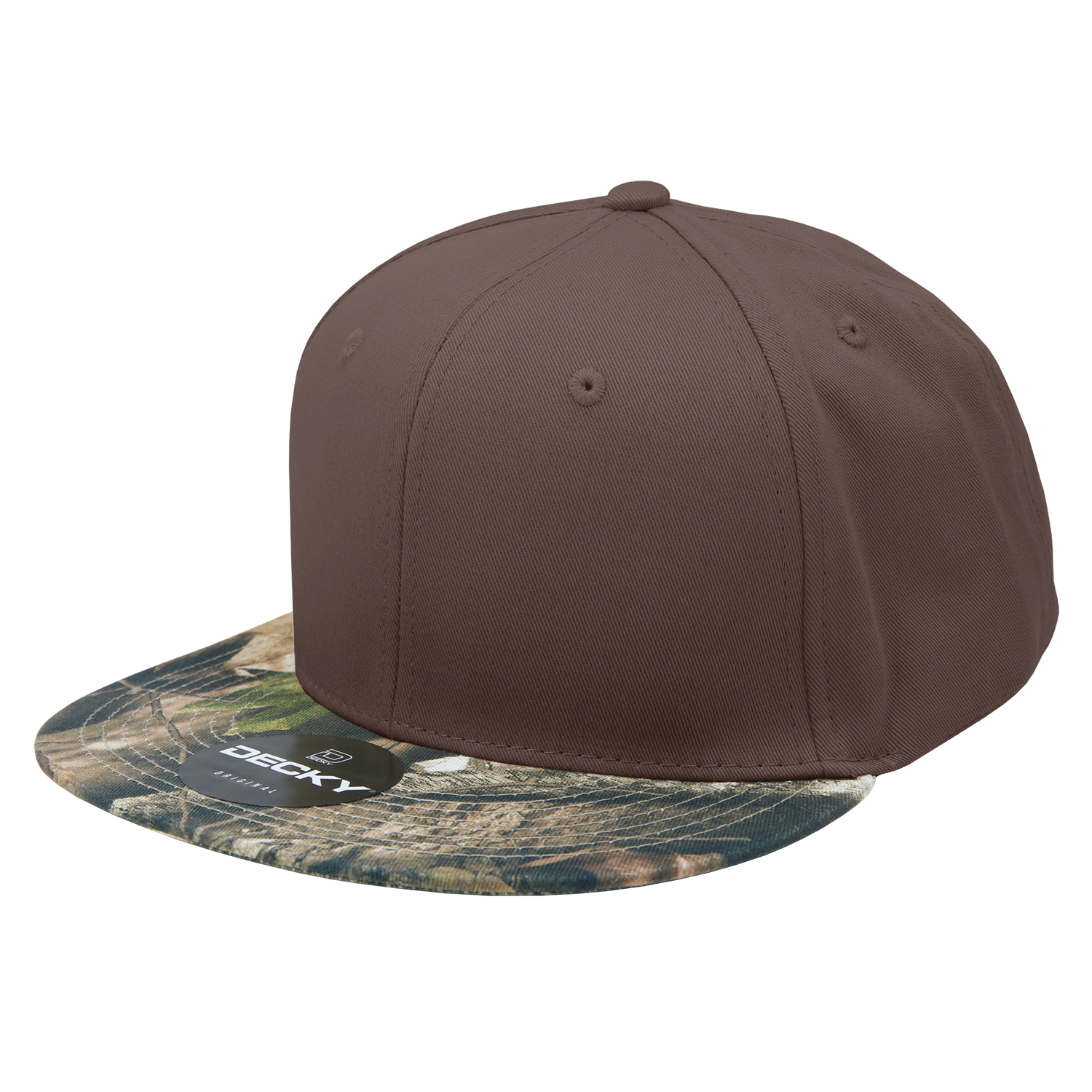 6 Panel High Profile Structured Camo Snapback